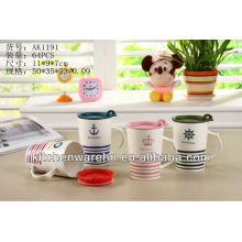Haonai AK1191-64PCS italian coffee mugs porcelain